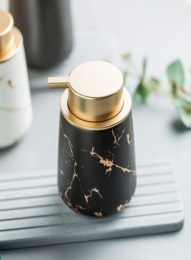 Whizzo® Durable Handwash Bottle for Wash Basin | Soap Dispenser for Kitchen | Shampoo Dispenser for Bathroom | Handwash Soap Dispenser Pump | Bathroom Accessories (400ML, Black, WZ-LD-152-Black) - Image 1